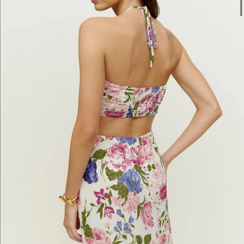 NWOT Reformation Rita Dress in Color Donna Size 4 - Picture 2 of 5